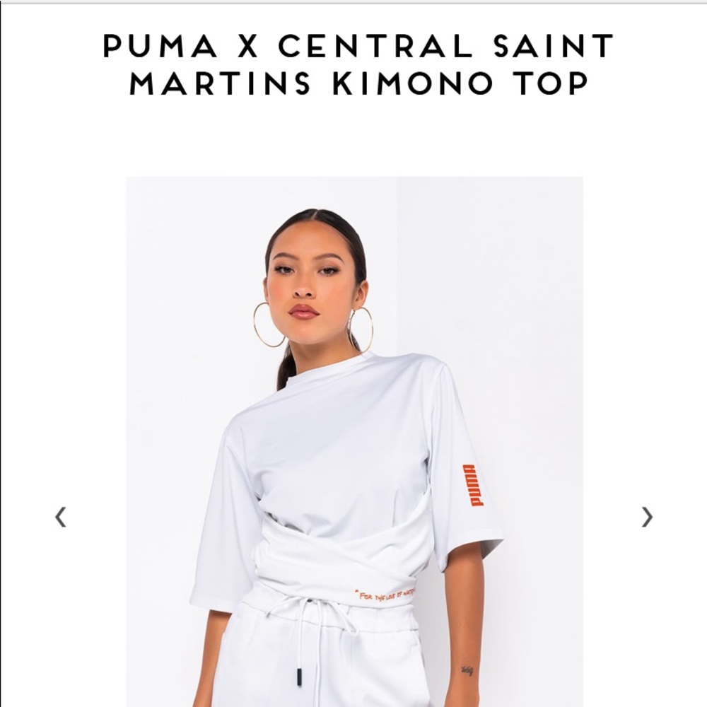 Puma X Central St. Martin Kimono Top
